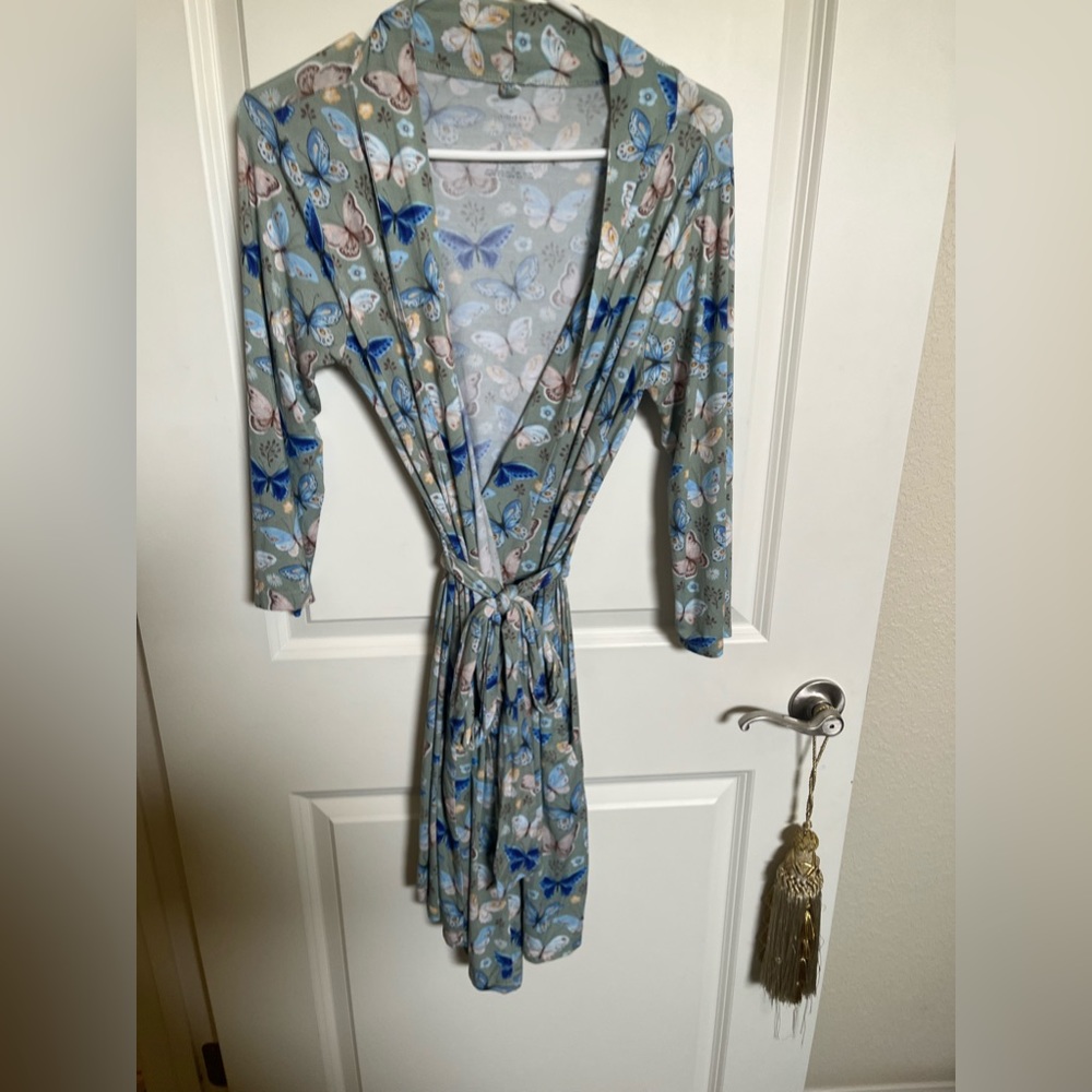 Posh Peanut Maternity & After Robe-Size M